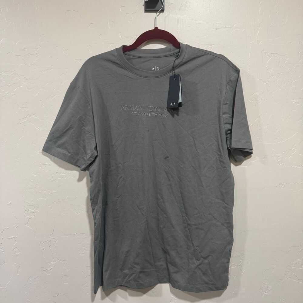 Armani Exchange Regular Fit Logo T-Shirt *stain - Picture 3 of 7